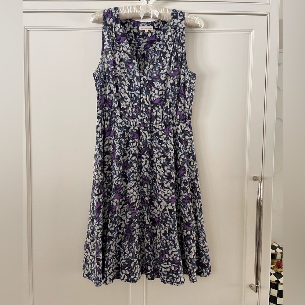 Rebecca Taylor Silk Sleeveless Dress